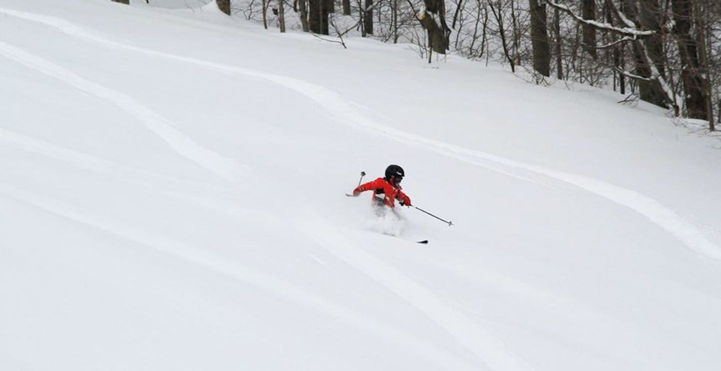 Kid's Powder Ski