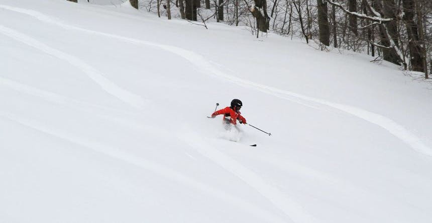 Kid's Powder Ski