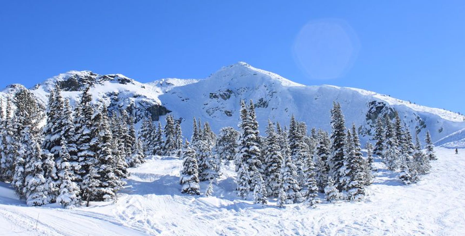 Top pf Solar Coaster at Whistler Blackcomb Ski Resort