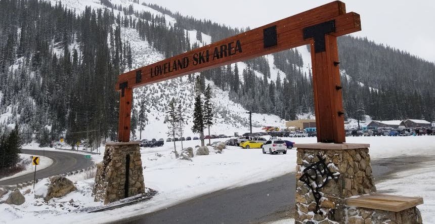 Loveland Ski Area entrance