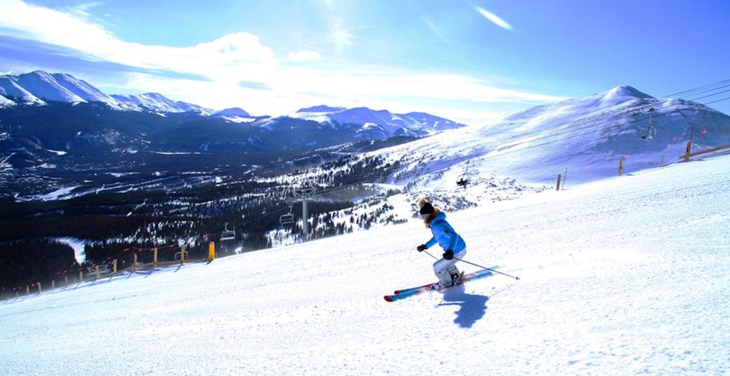 Bluebird days at Breck