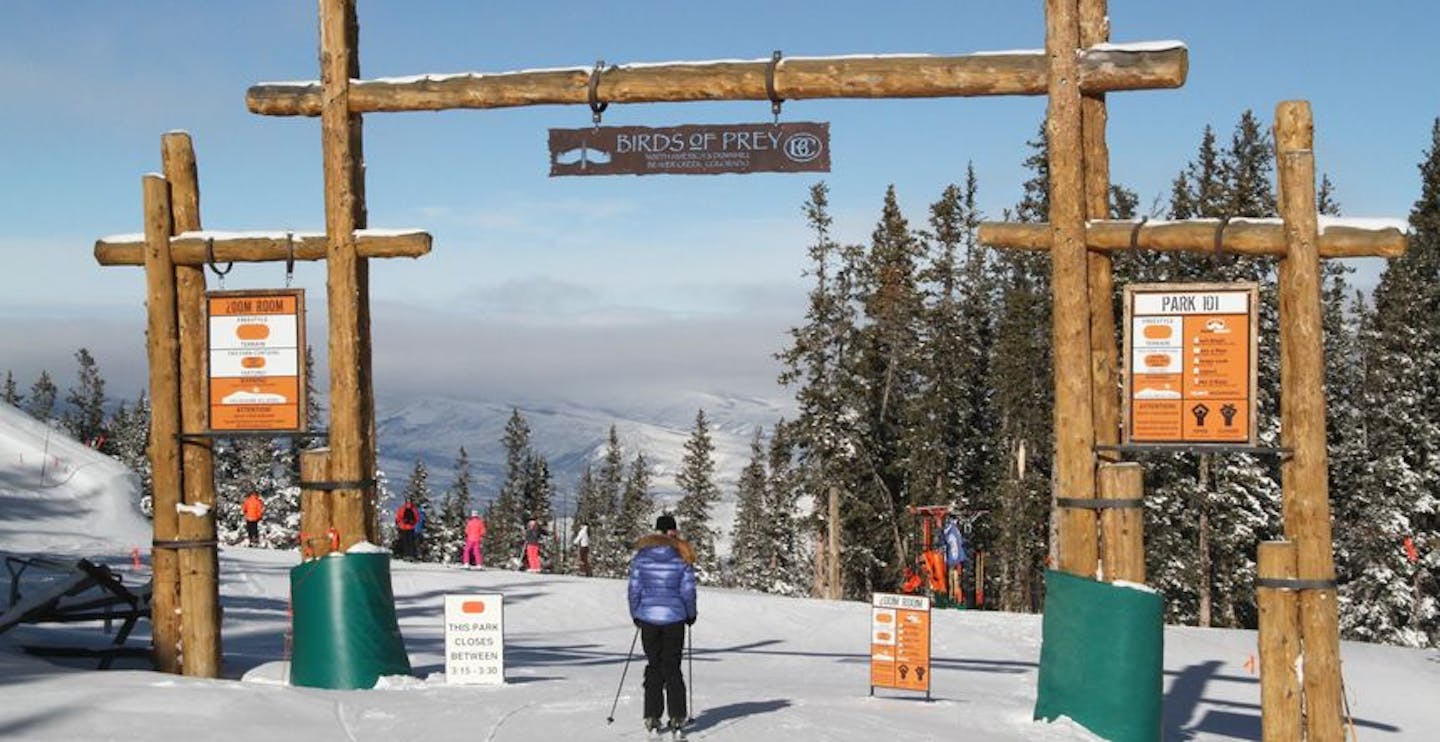 Birds of Prey course used in the Men’s World Cup Downhill season opener