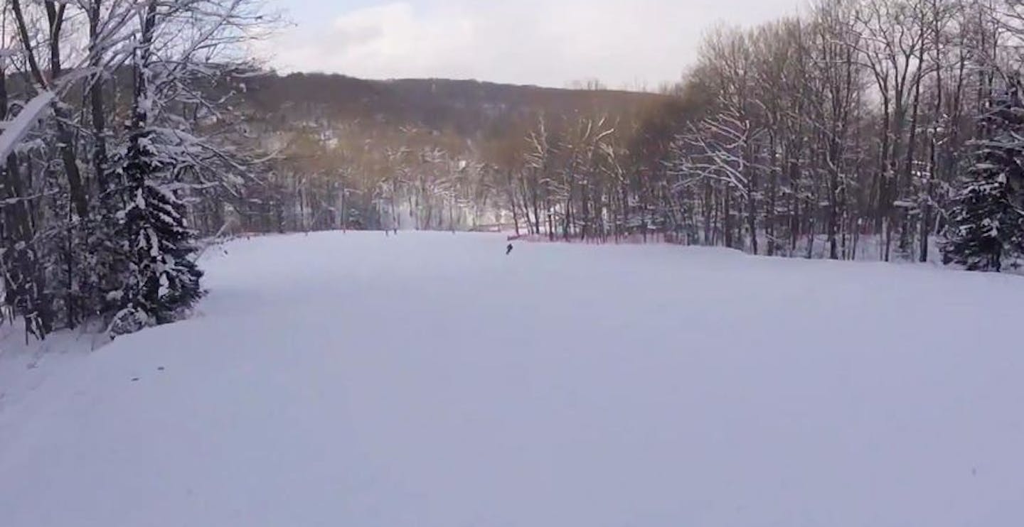 The largest ski area in Western New York