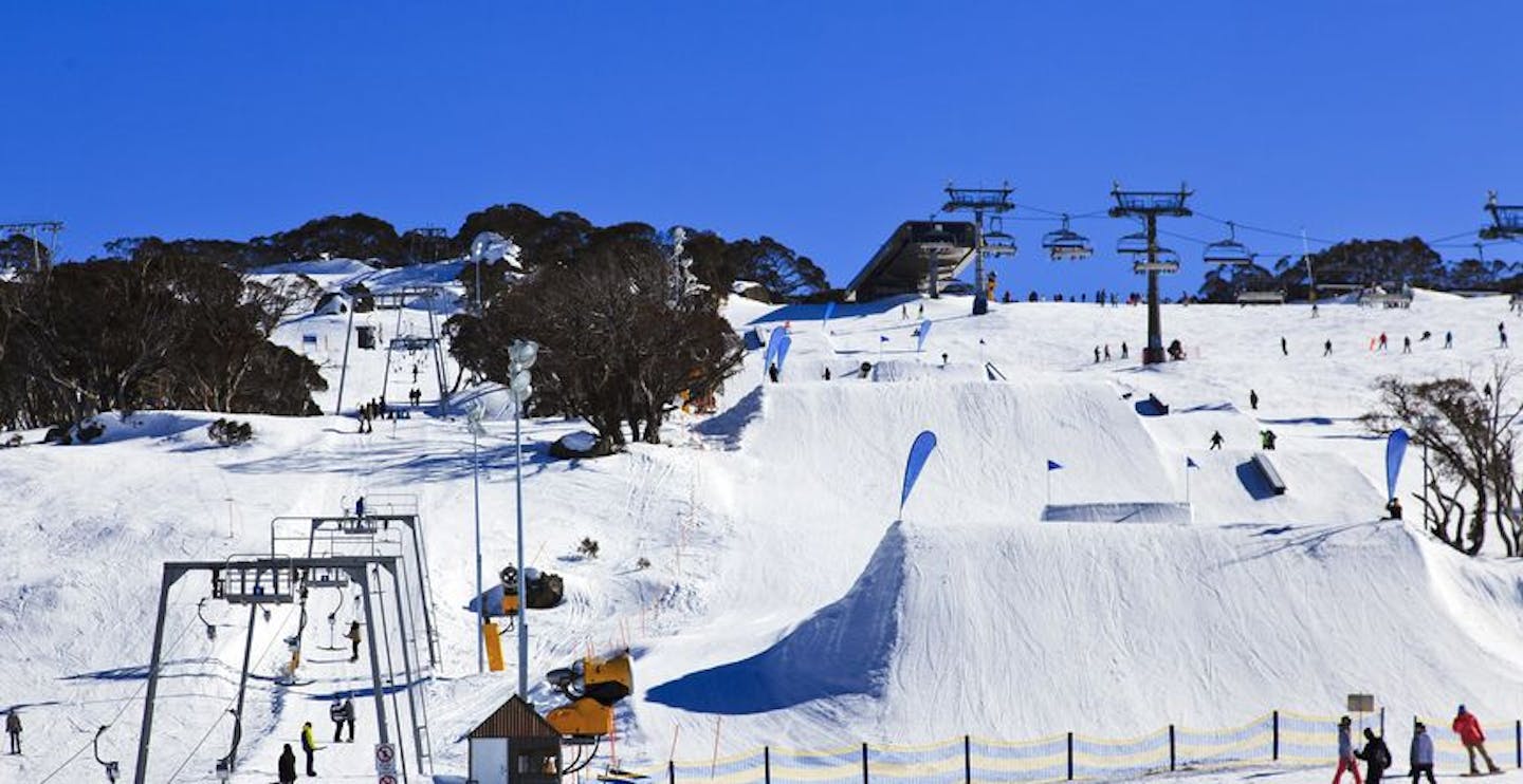 Great slopes and one of the top ski resorts in Australia, Perisher!