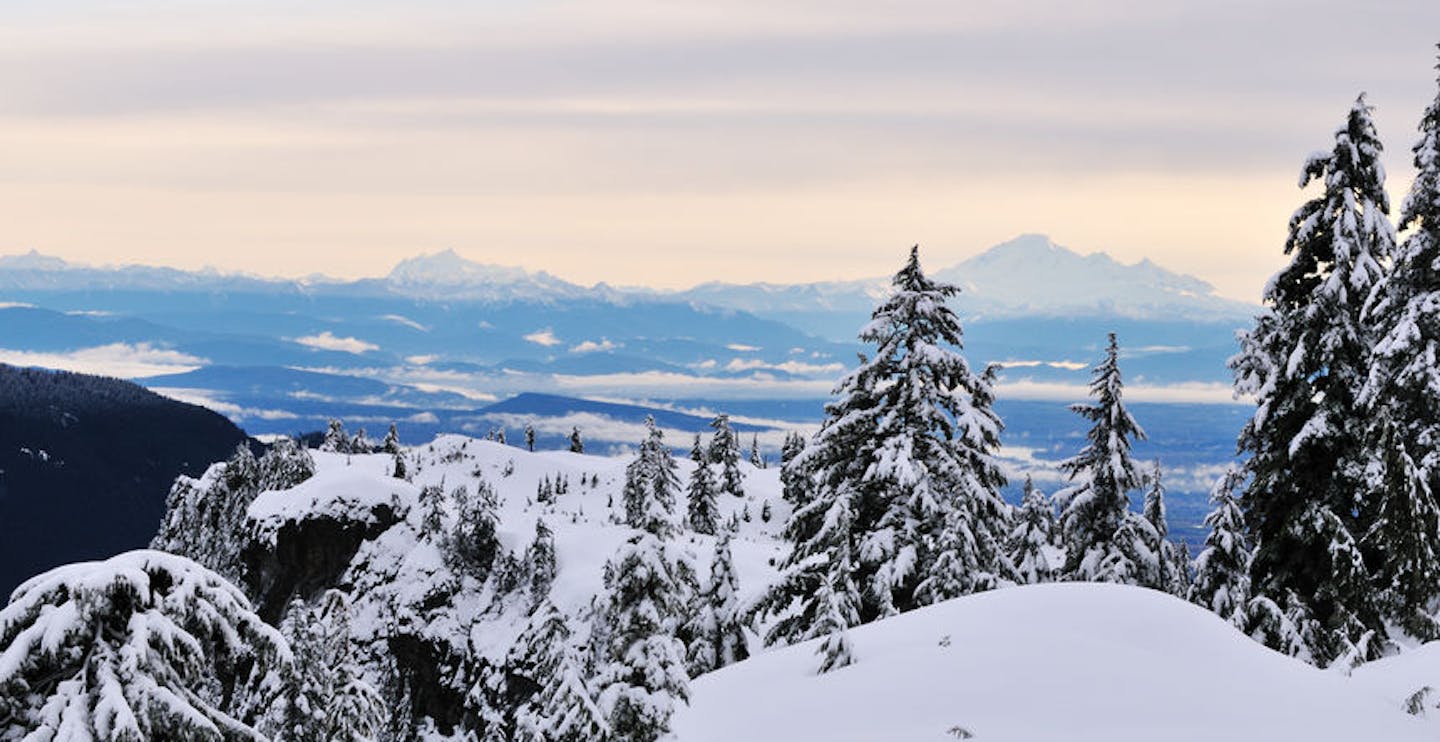 Spectacular views at Mount Seymour