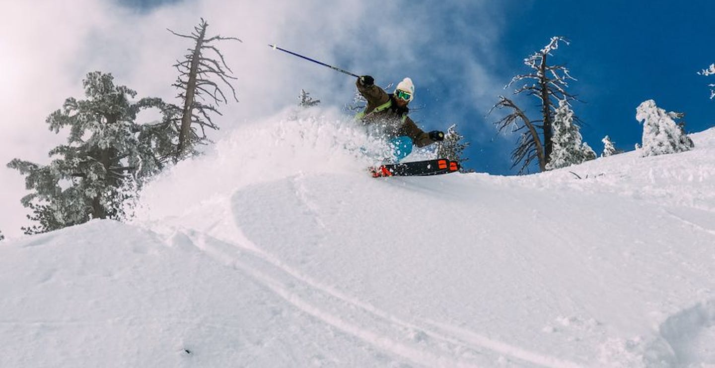 Fresh pow at Mt Baldy