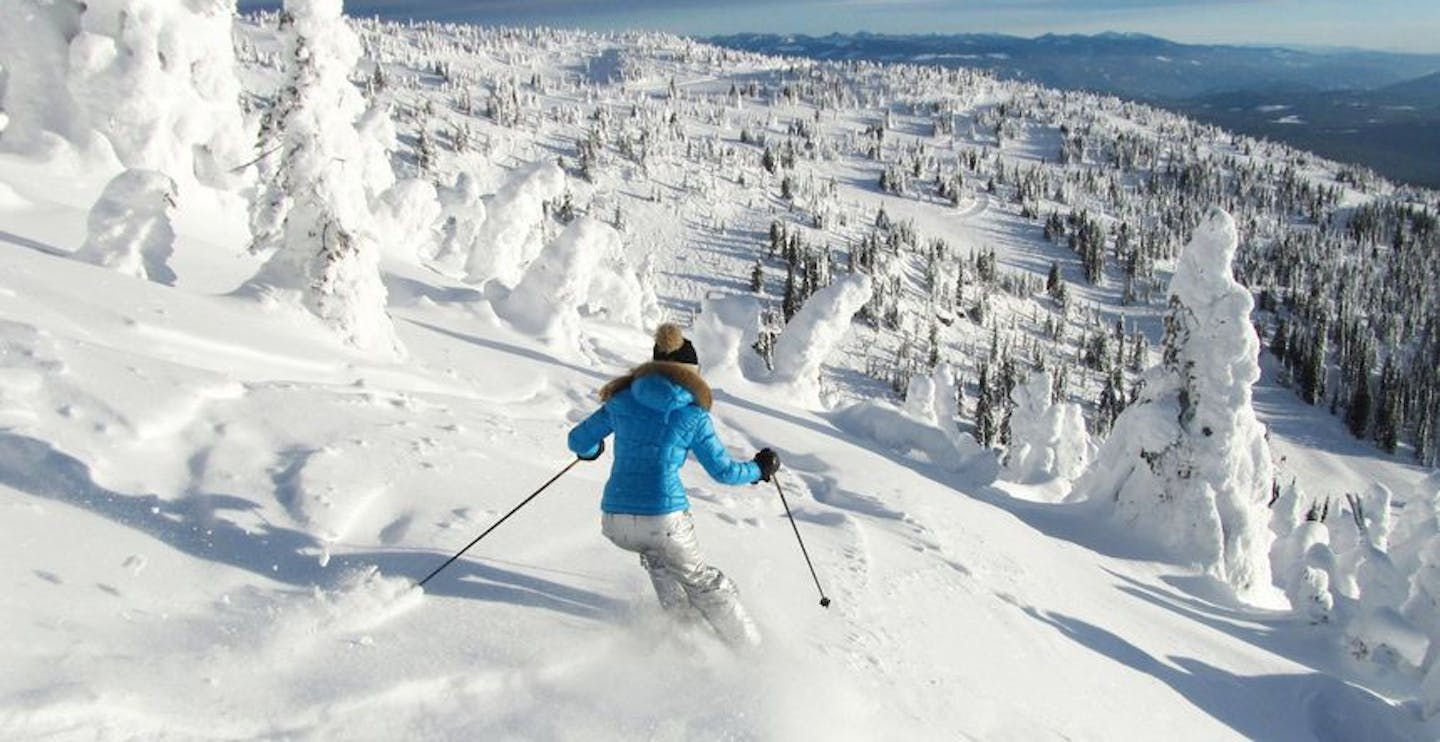 Nothing beats powder skiing at Big White