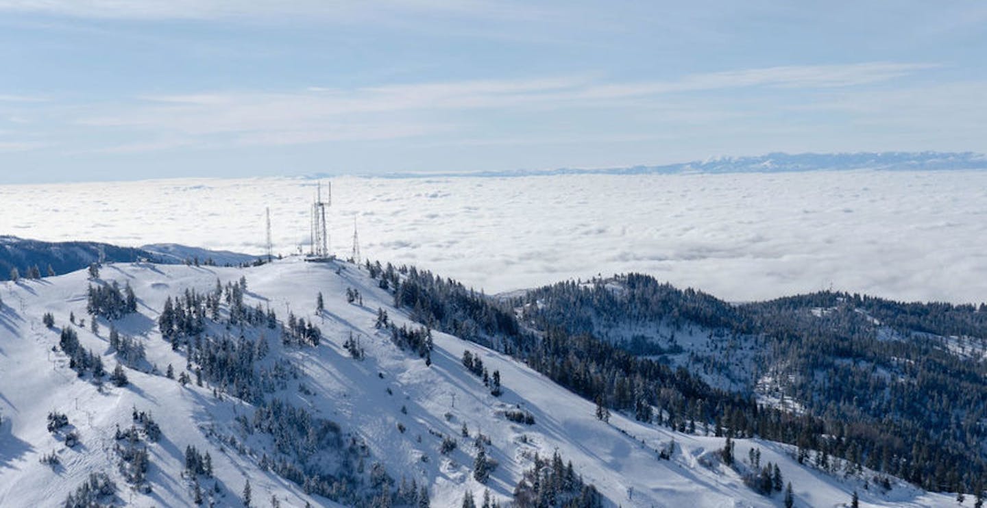 Ski within an hour from Boise (Photo credit: Bogus Basin)
