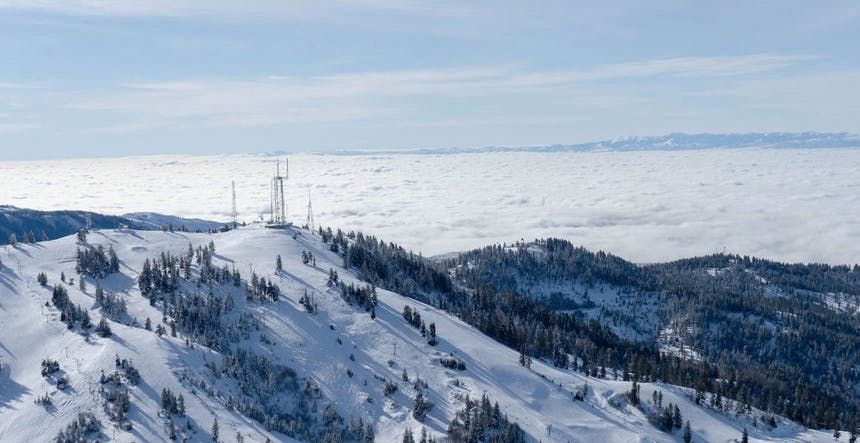 Ski within an hour from Boise (Photo credit: Bogus Basin)