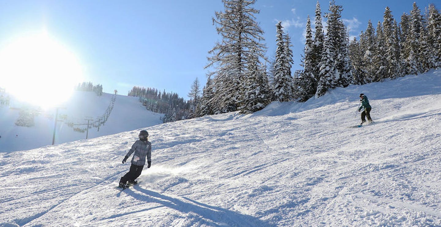 A great resort to practice your skiing skills (Photo credit: Lookout Pass)