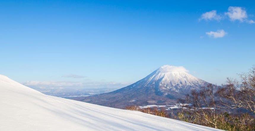 Freshies and stunning views of Mt Yotei, what more could you ask for?