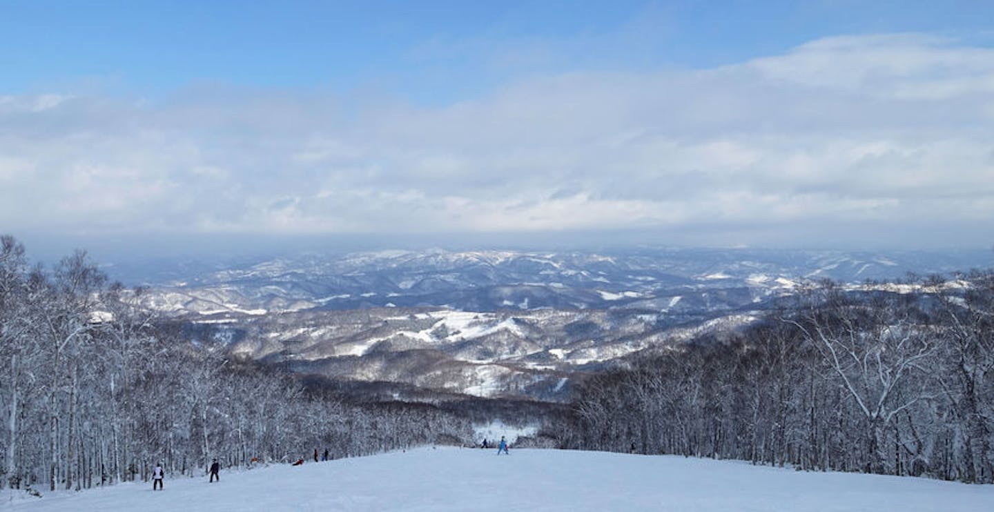 Explore the powder at Rusutsu