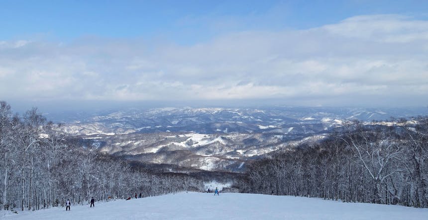 Explore the powder at Rusutsu