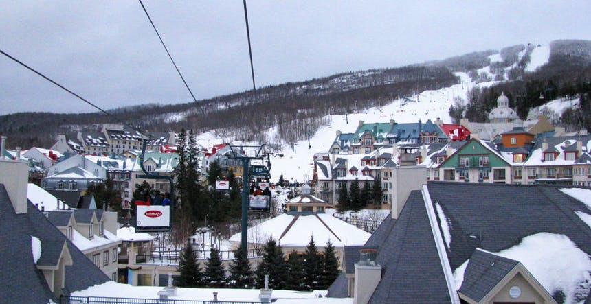 Mont Tremblant's charming village