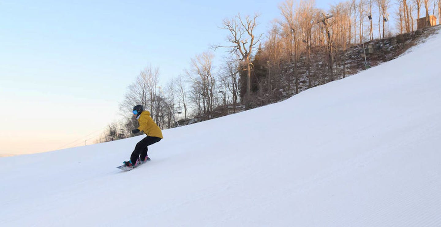 Glen Eden offers great skiing for a great price! (Photo credit: Glen Eden Resort)