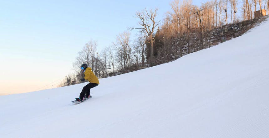 Glen Eden offers great skiing for a great price! (Photo credit: Glen Eden Resort)