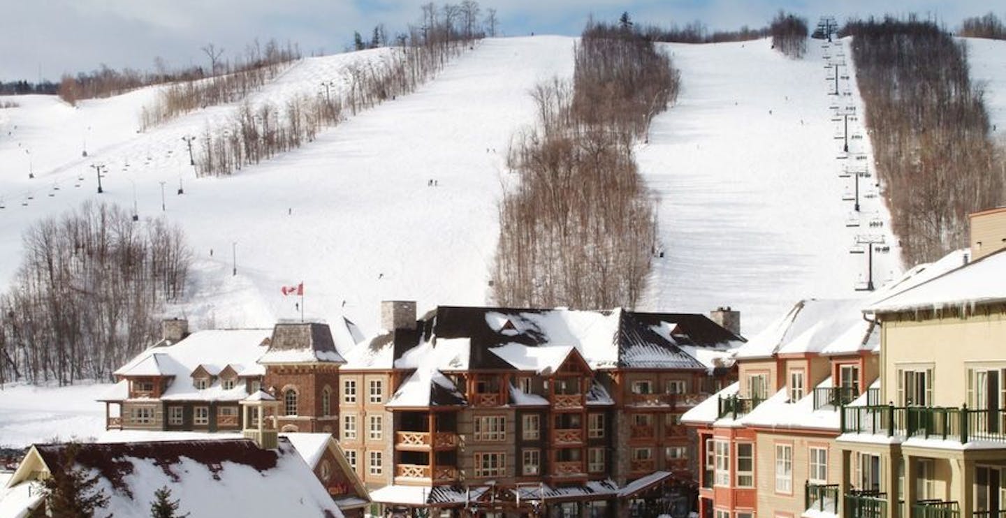 Blue Mountain Resort’s bustling village