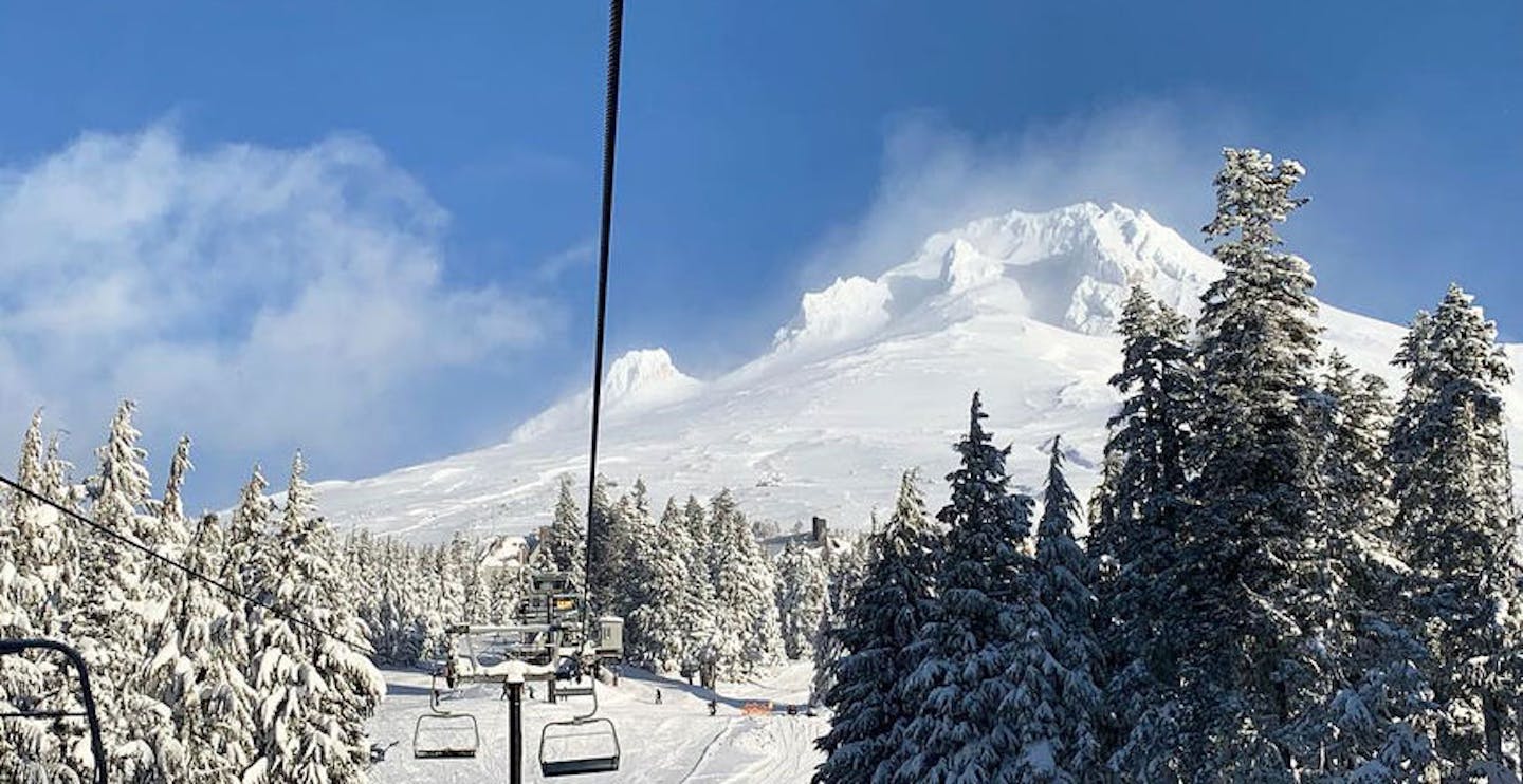 You can ski here almost all year! (Photo credit: Timberline Lodge)