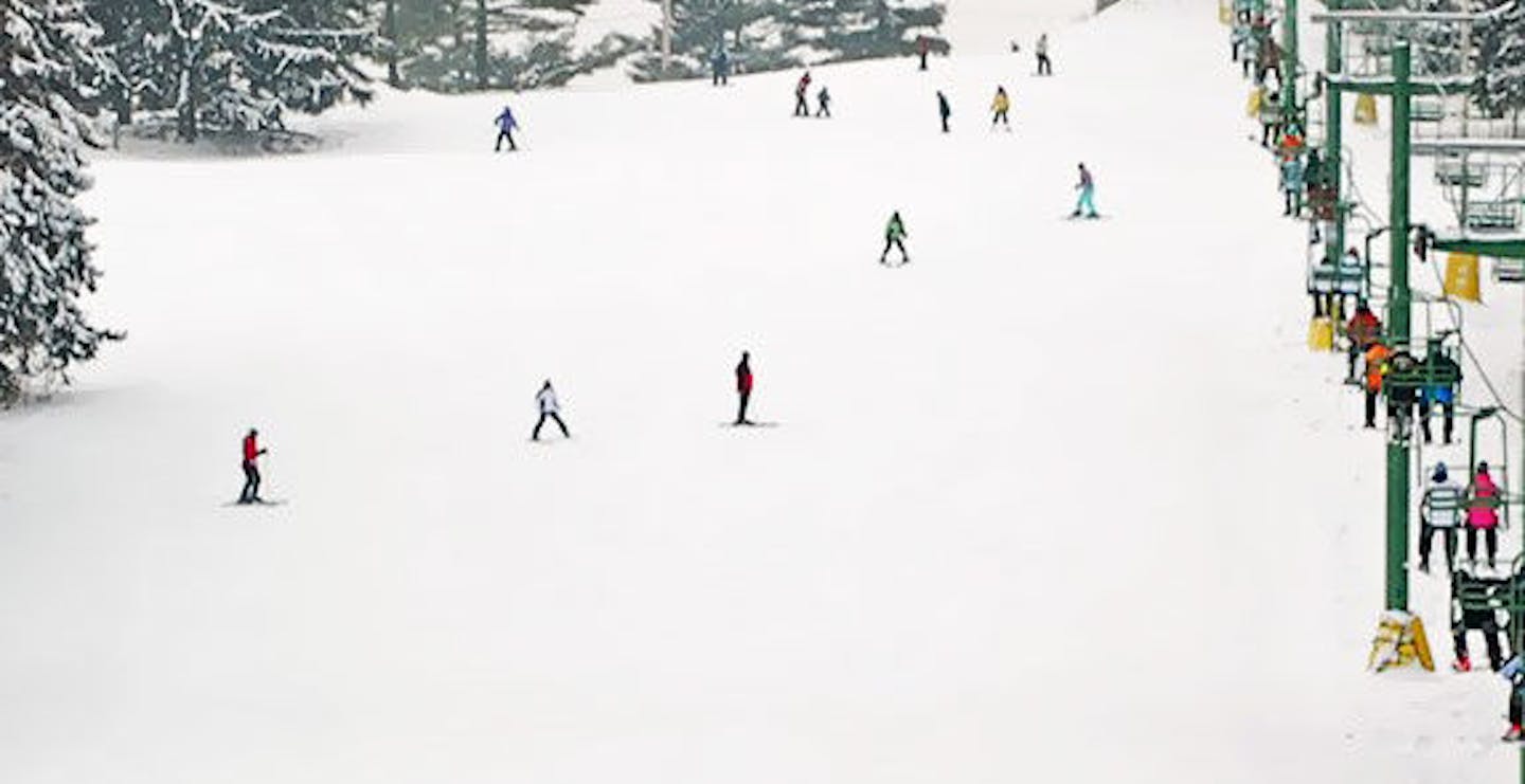 One of Boyce Park's beginner friendly slopes (Photo credit: Boyce Park)