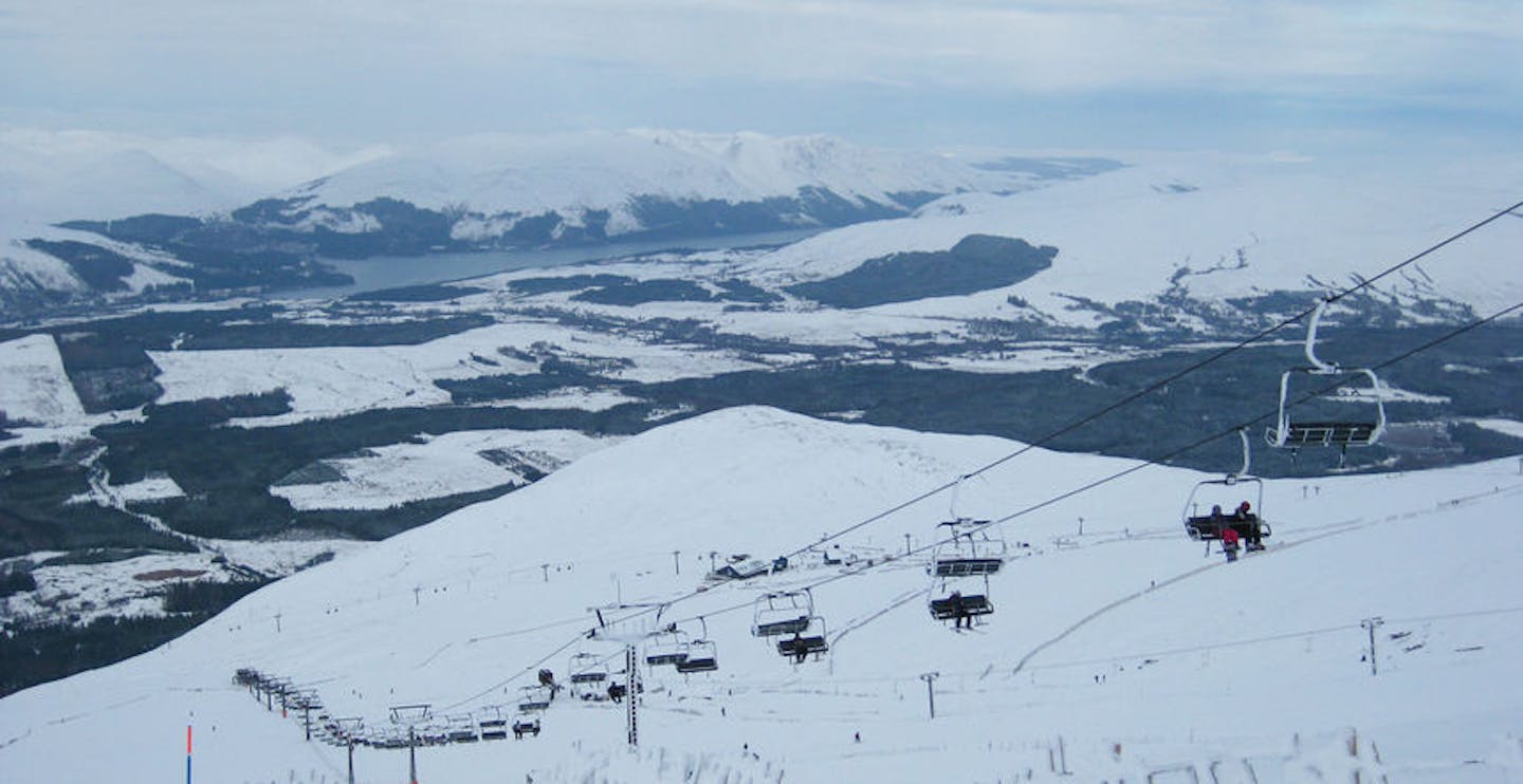 Nevis Range is Scotland's newest ski area
