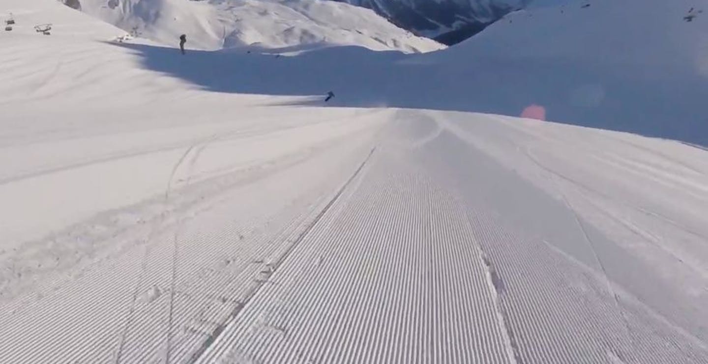 There's something for everyone at Parsenn, from groomers to backcountry terrain