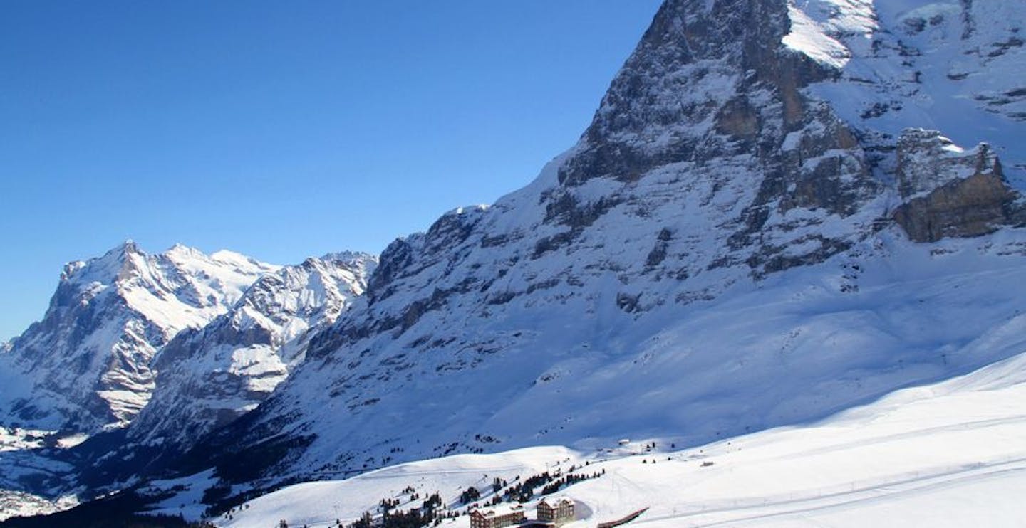 With a backdrop like Eiger, how could you say no?