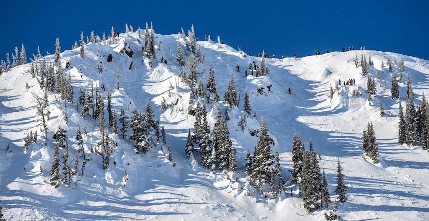 There's plenty of snow at Crystal Mountain! (Photo credit: Crystal Mountain)