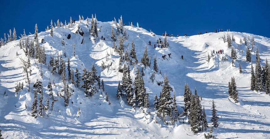 There's plenty of snow at Crystal Mountain! (Photo credit: Crystal Mountain)
