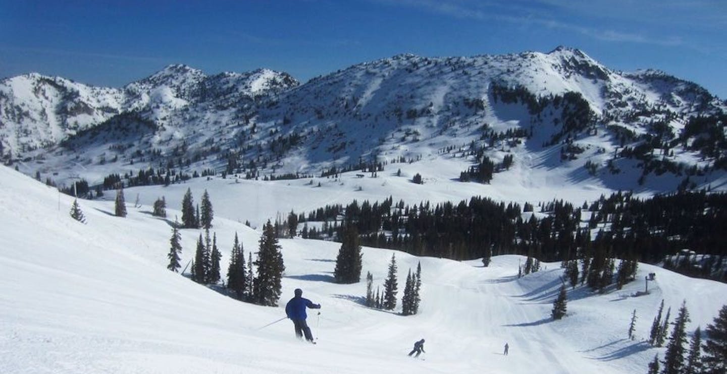 A skiers only paradise!