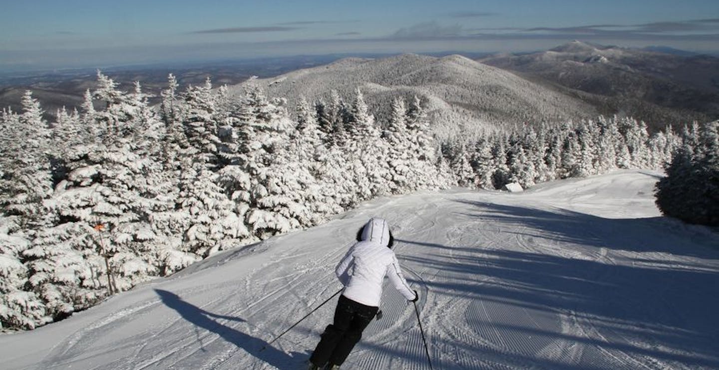 Mt Ellen, one of two interconnected mountains at Sugarbush