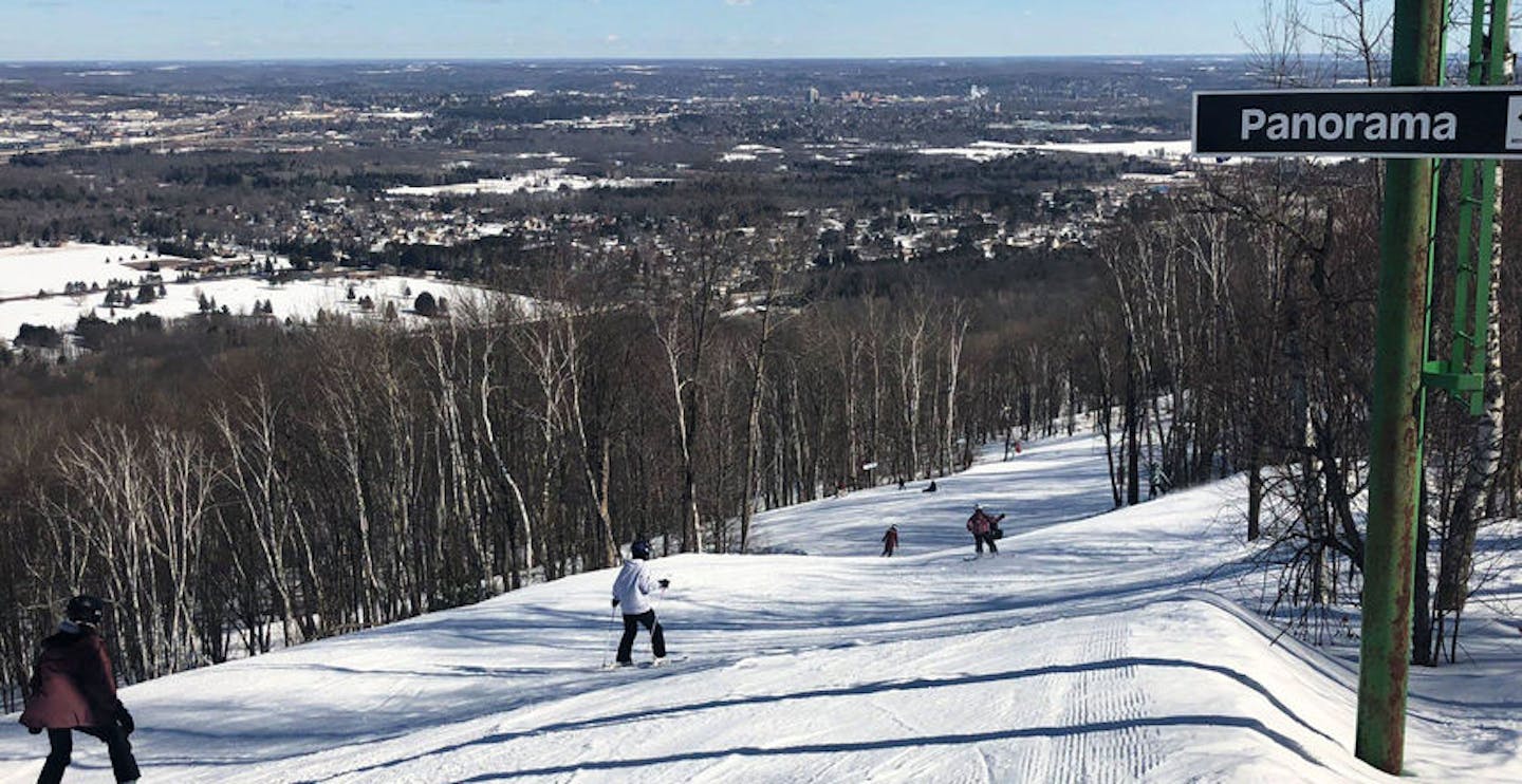 Wisconsin's biggest and highest ski resort! (Photo credit: Granite Peak)