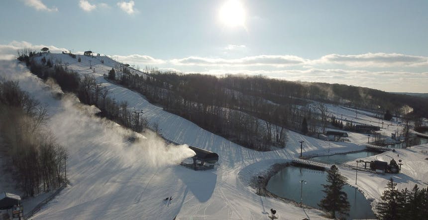 A great resort for beginners! (Photo credit: Alpine Valley)