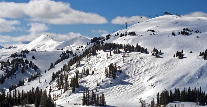 Lake Louise has tons of terrain across four mountain faces