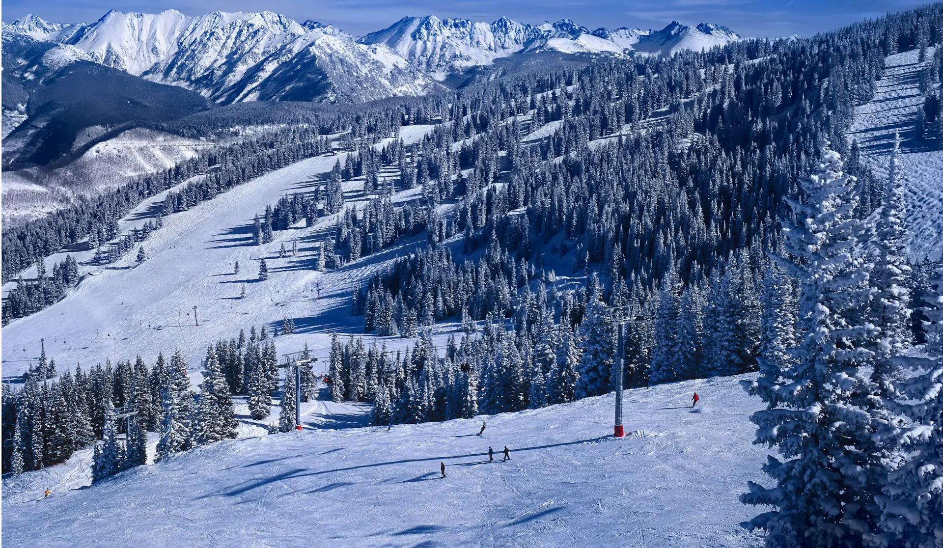 Ski trip to Vail mountain