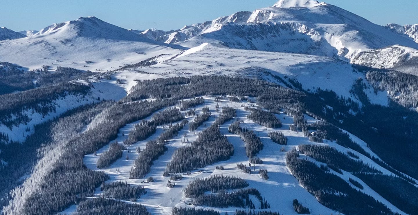 Afternoon over Beaver Creek in Colorado, USA.