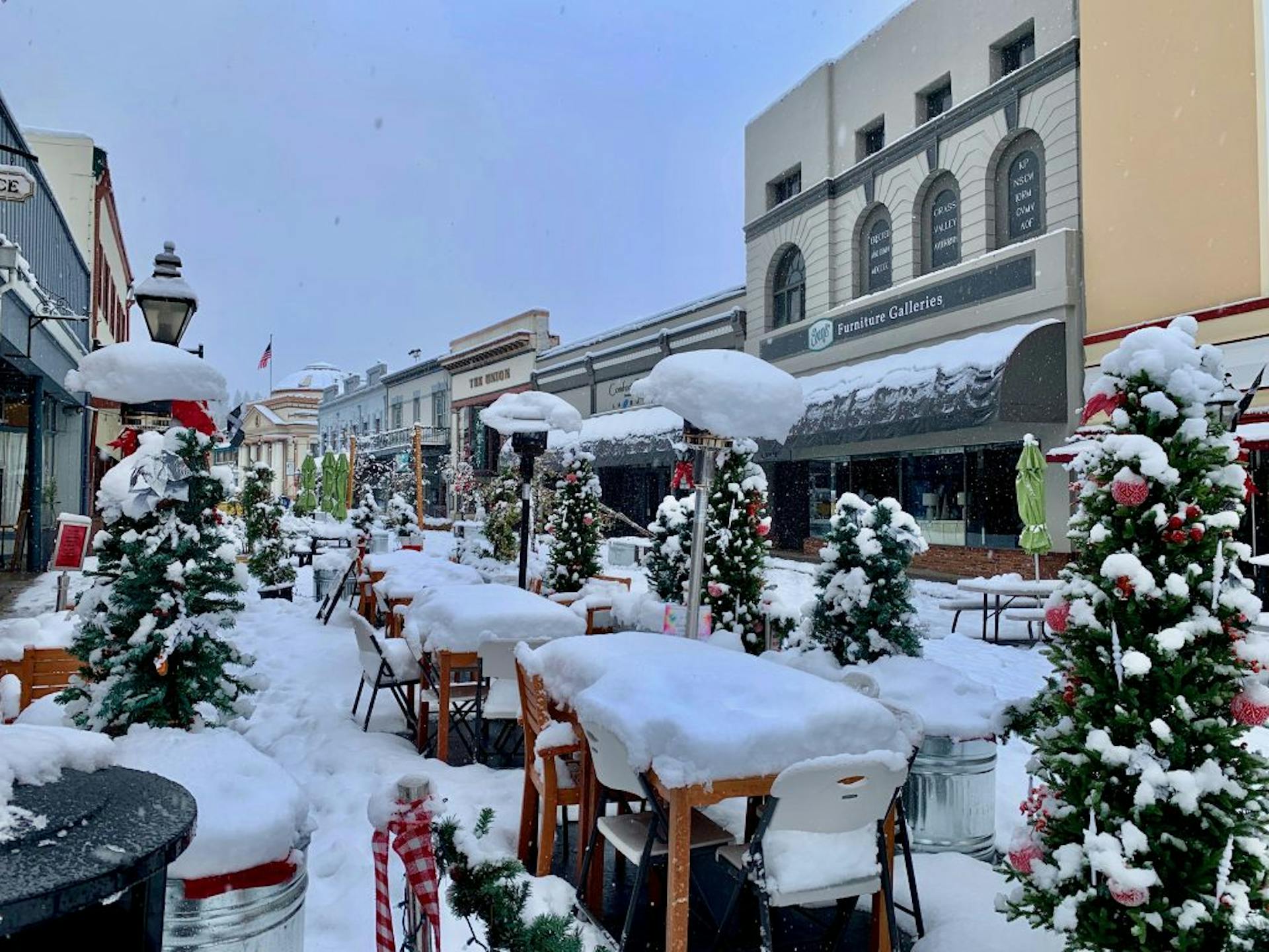 Sacramento, California, in the winter.