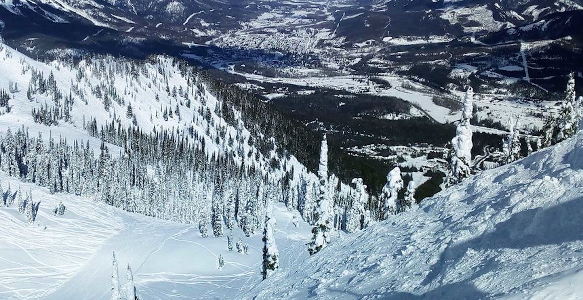 Fernie Alpine is the perfect expert's playground! Just check out the Curry Bowl!