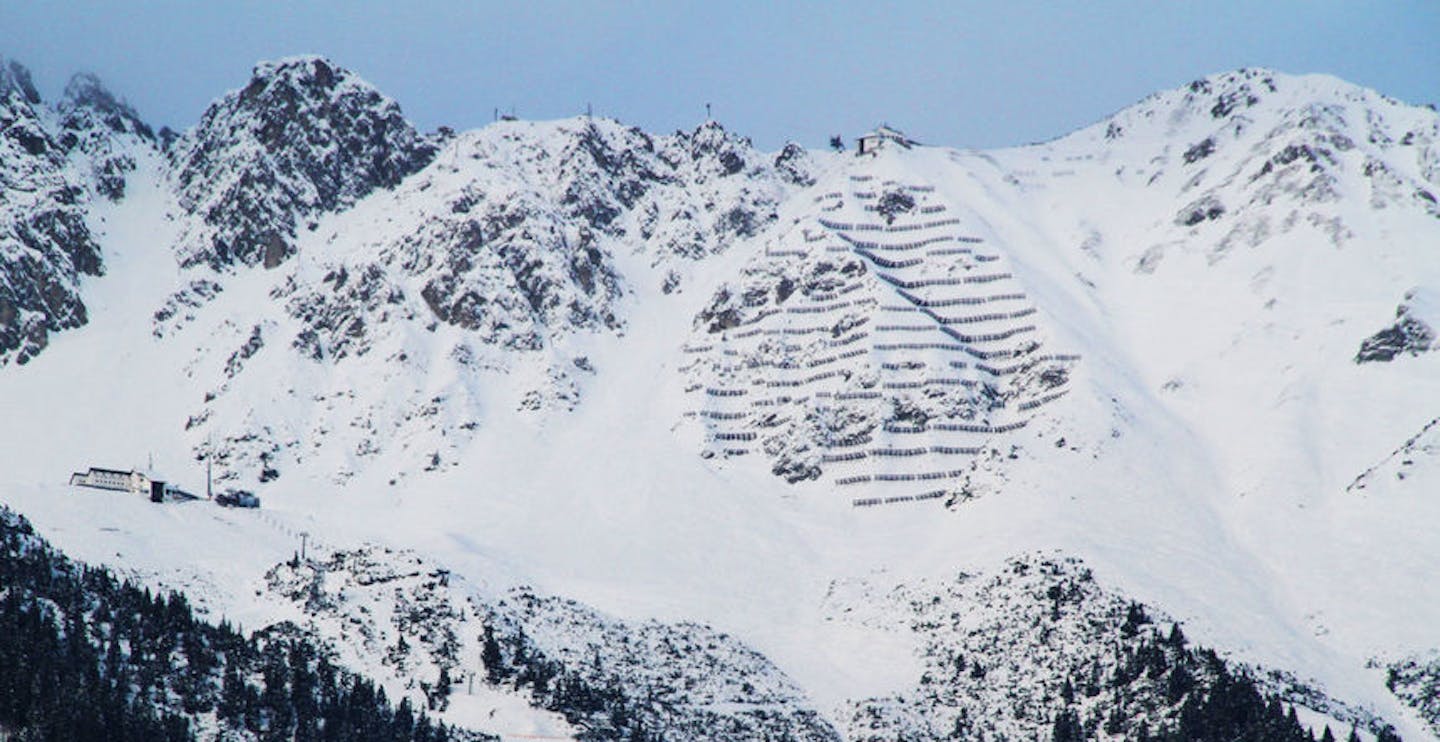 Snow-capped peaks