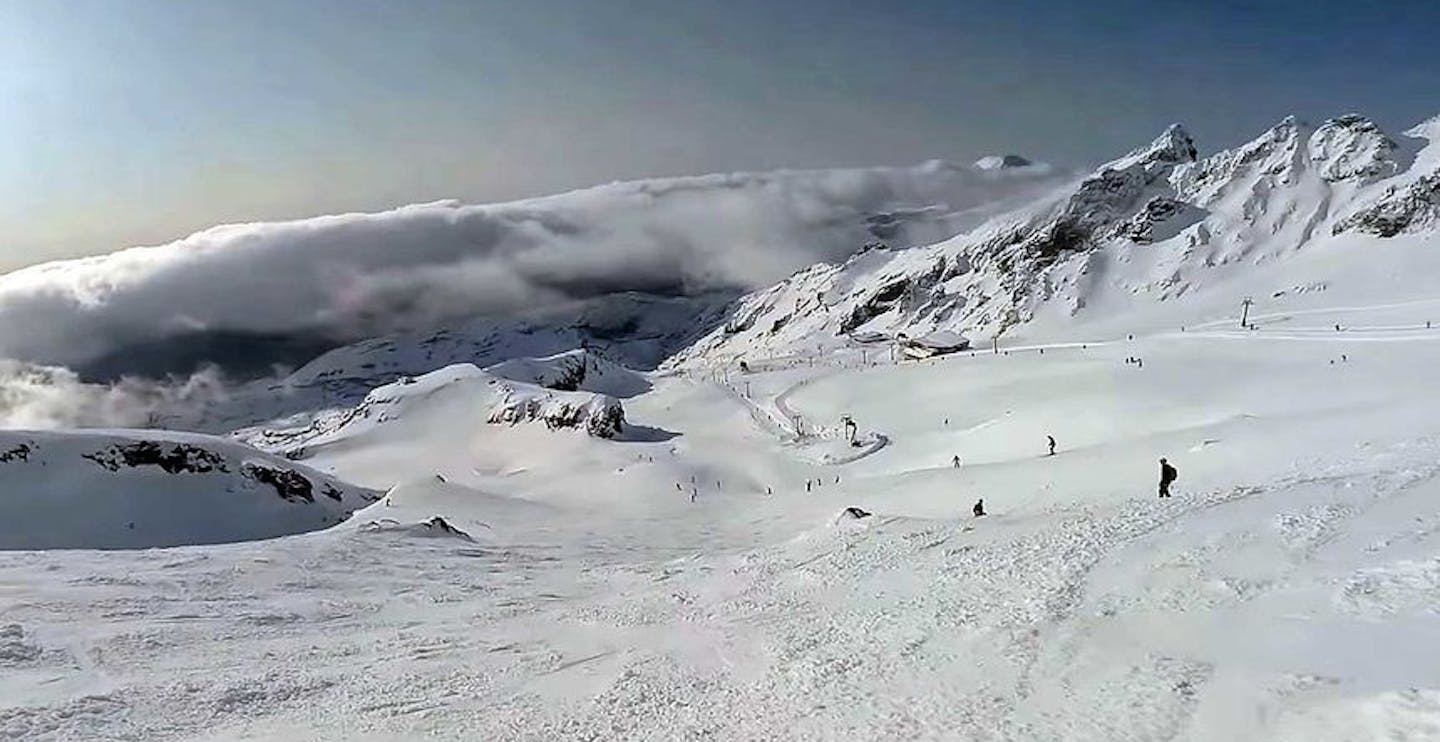 Whakapapa is one of two ski resorts on the North Island