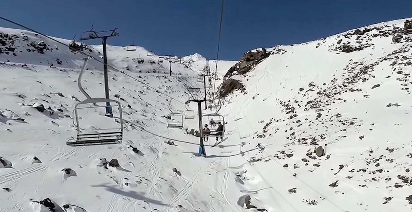 Ski on New Zealand's largest active volcano