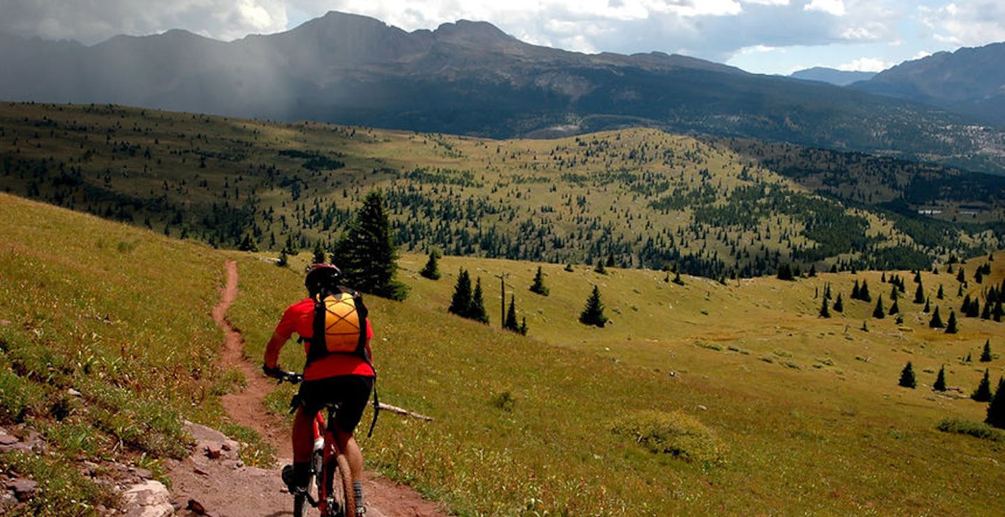 Mountain biking the Colorado trail