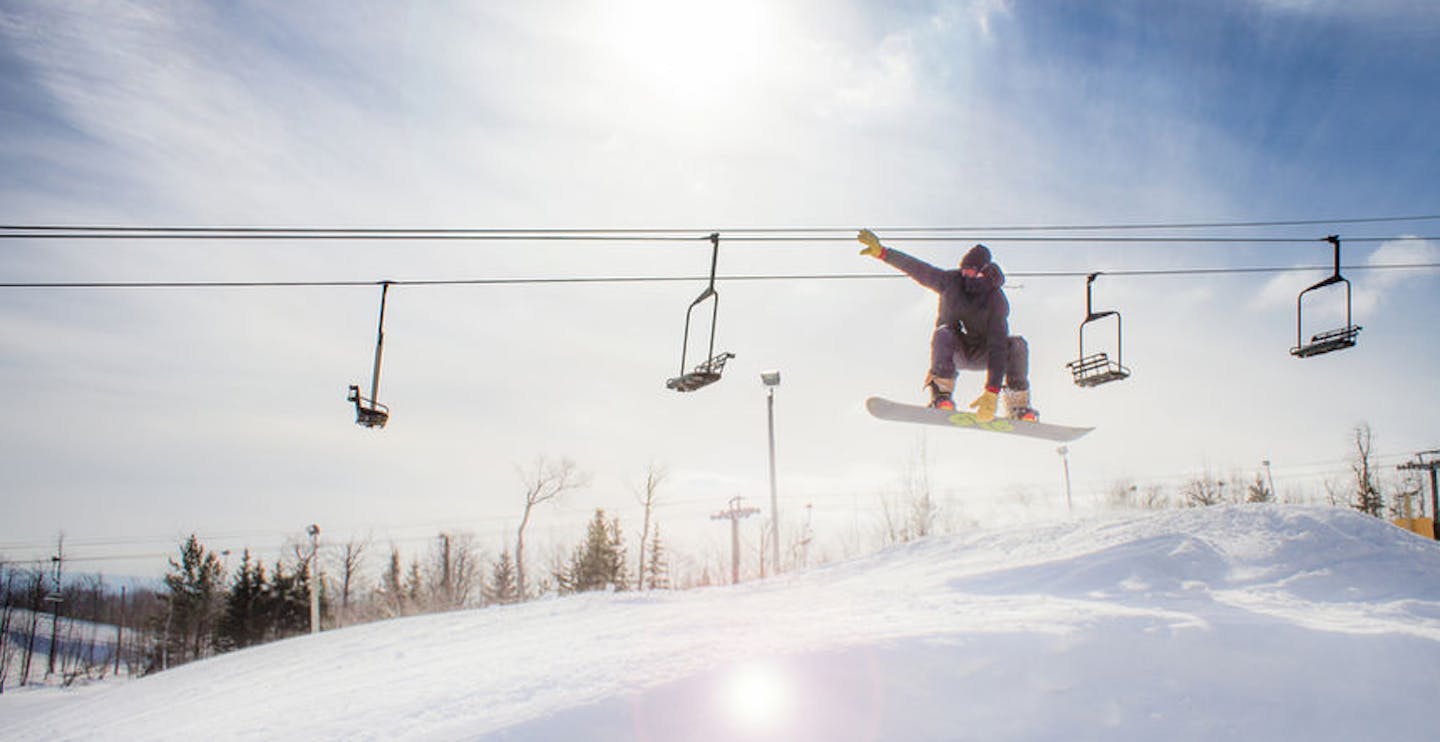 Snowboarding