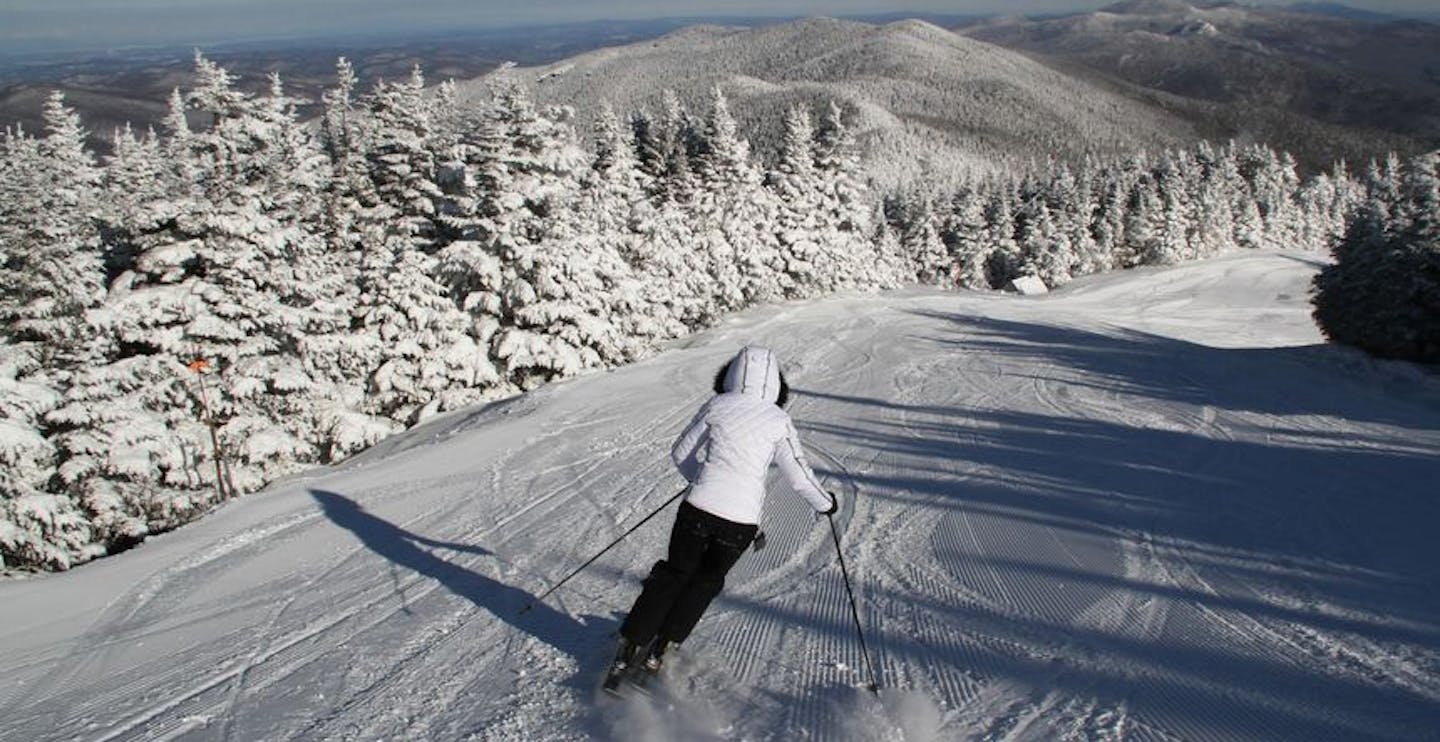 Mt Ellen, one of two interconnected mountains at Sugarbush