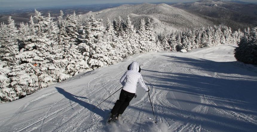 Mt Ellen, one of two interconnected mountains at Sugarbush