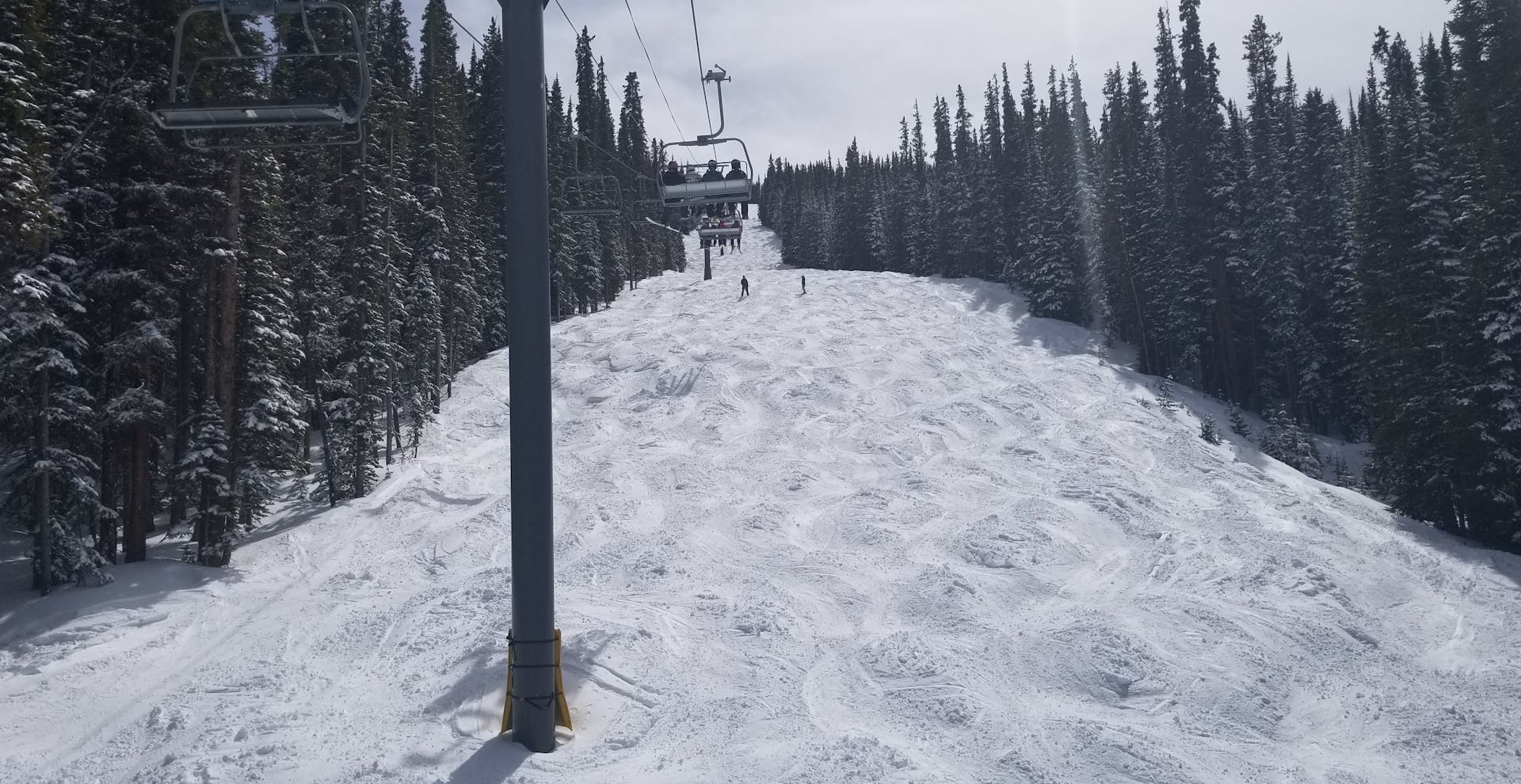 Copper mountain and chairlift