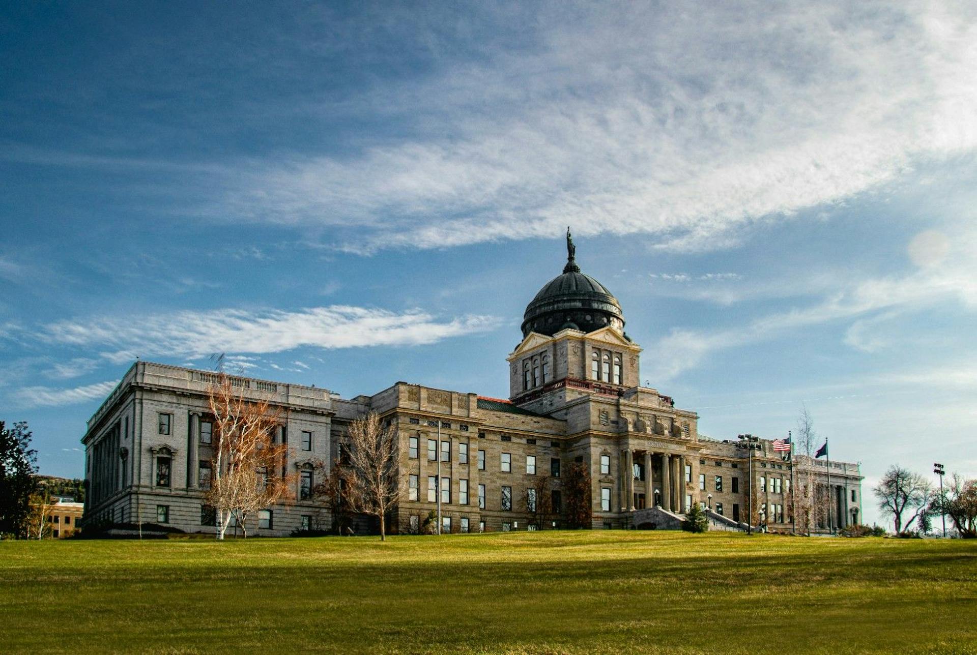 Capital Building inHelena, Montana, in the afternoon.
