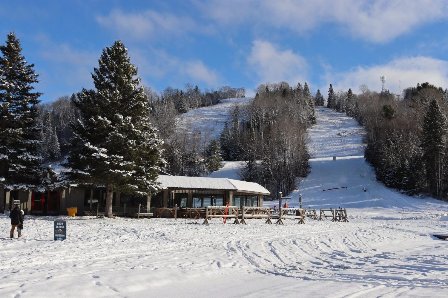 The tallest peaks in Ontario, Canada, at Searchmont Resort.