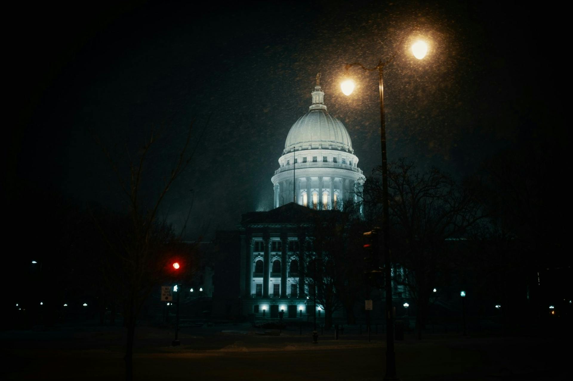 Lansing, Michigan, in the winter.