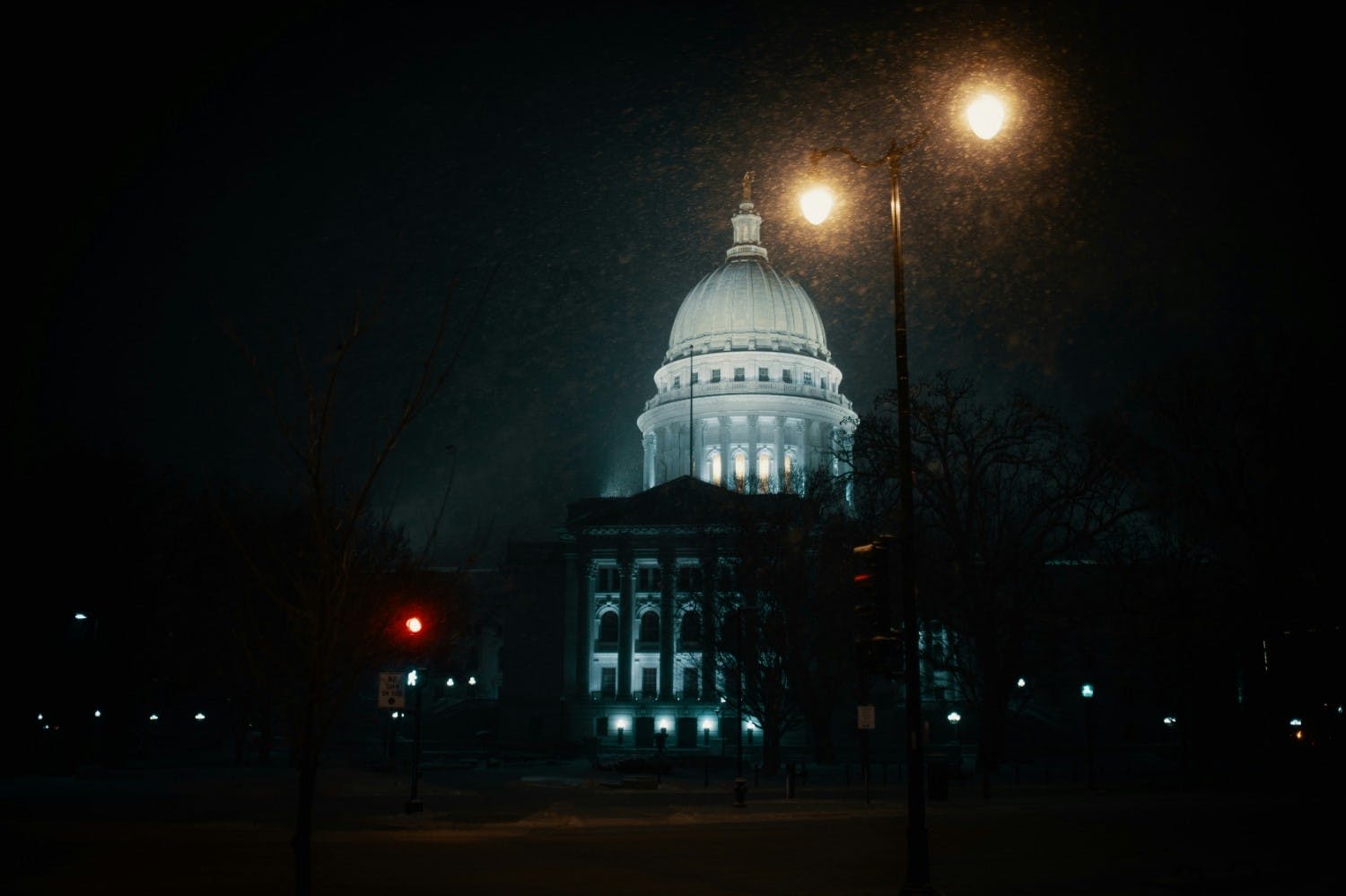 Lansing, Michigan, in the winter.