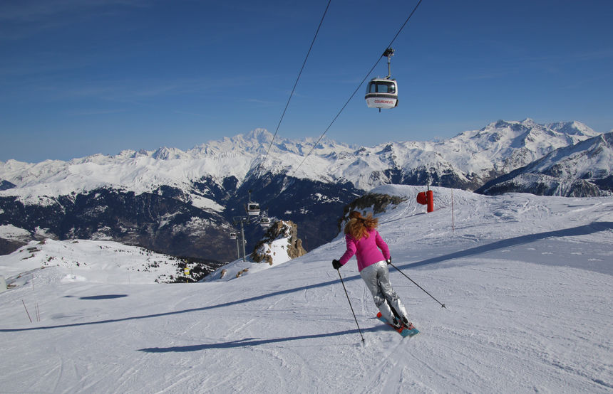 Skiing in Courchevel Ski Resort